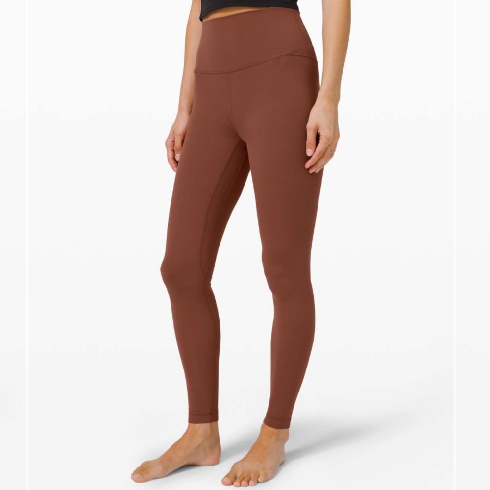 Lululemon Align Leggings 28" SIZE 10 in Ancient Copper